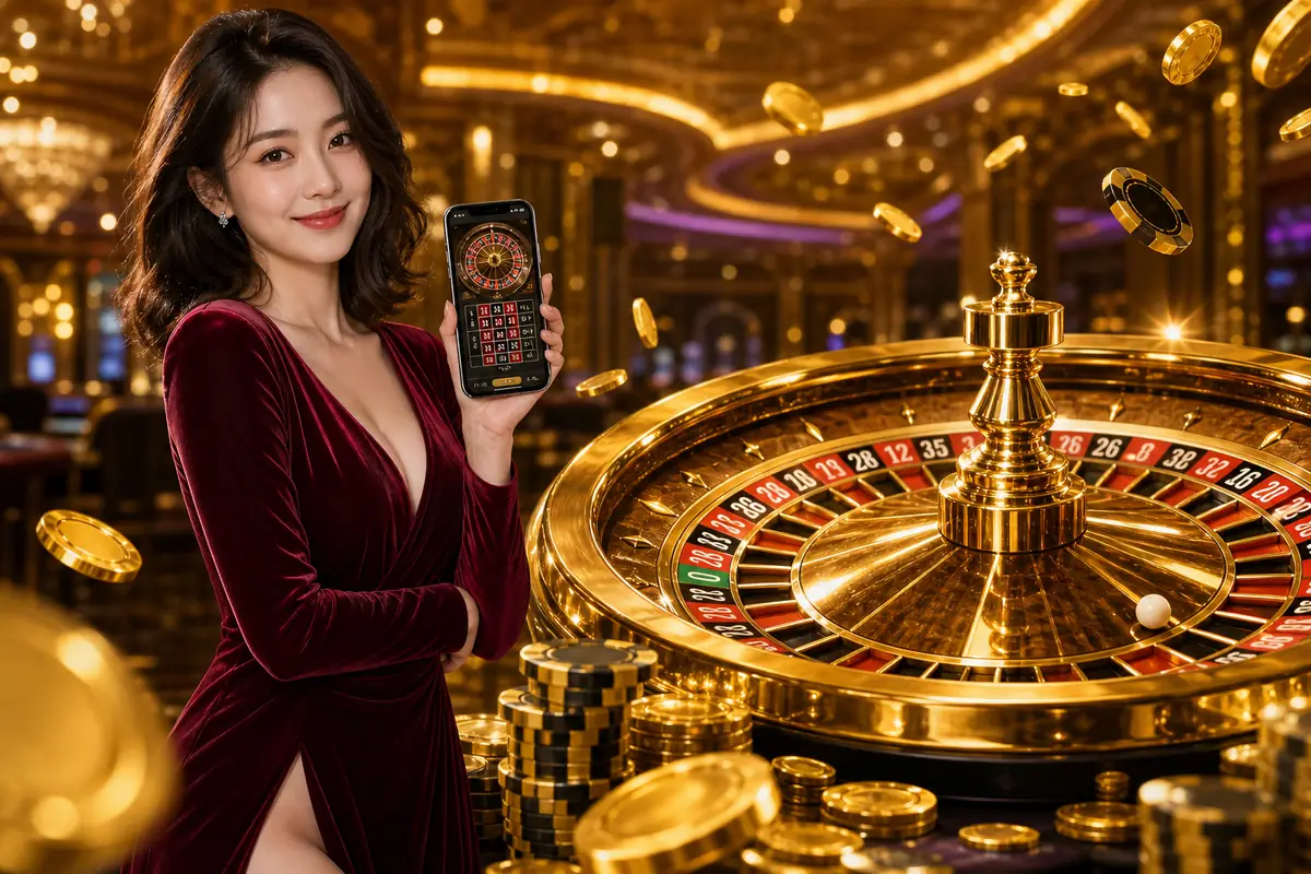 vcity345 Casino meja baccarat dealer sebenar