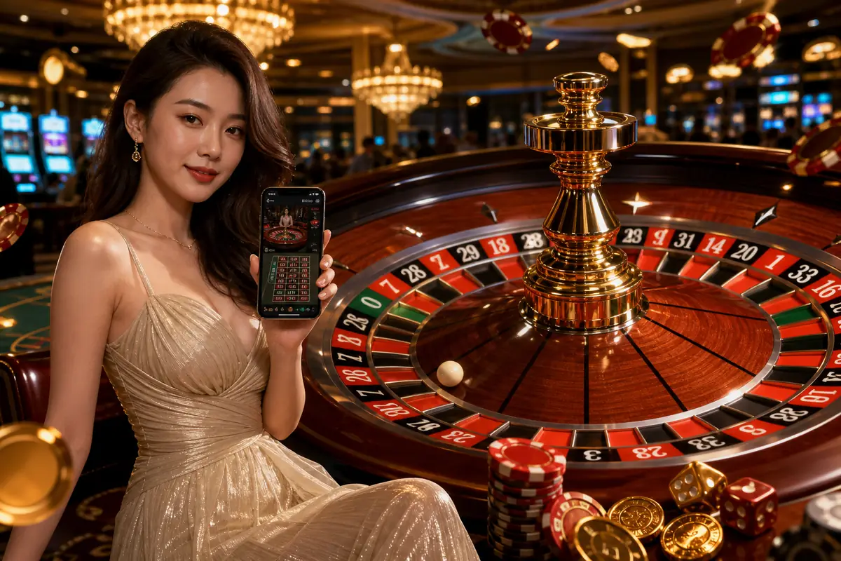 vcity345 Casino antara muka permainan live studio